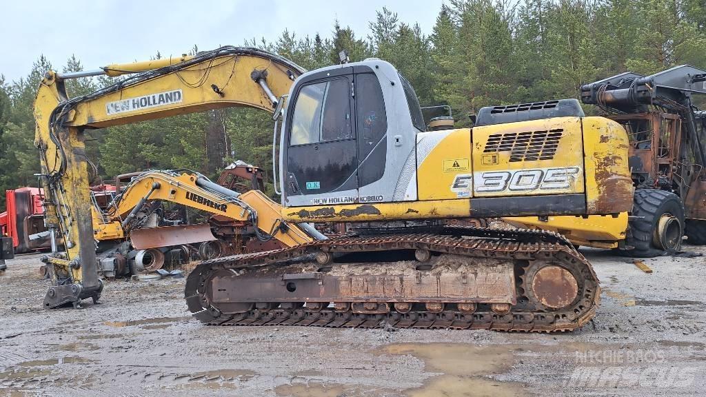 New Holland E 305 Pelle sur chenilles
