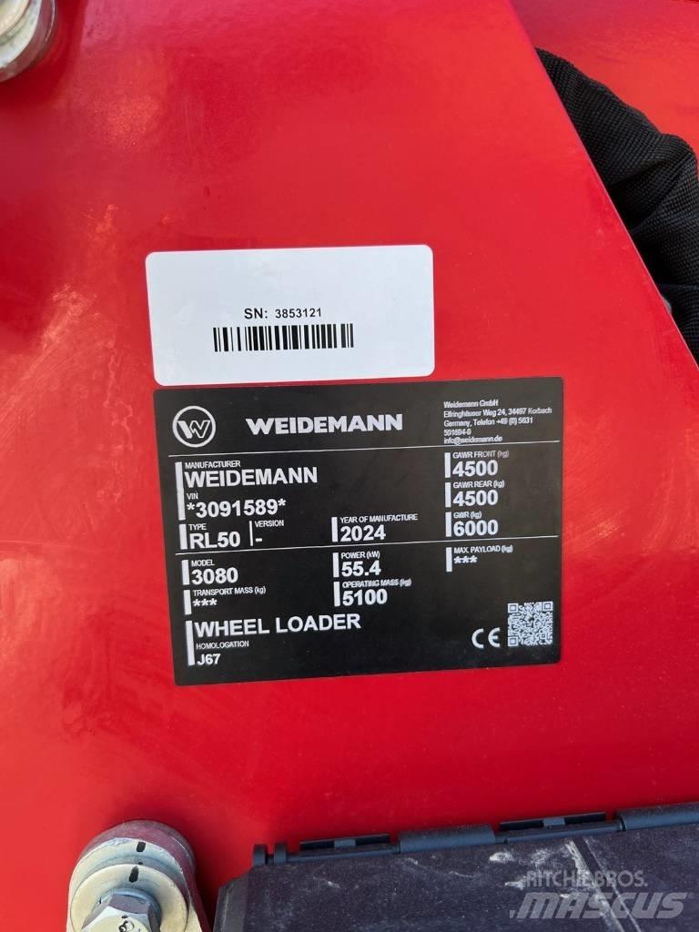 Weidemann 3080 3080 Chargeuse sur pneus