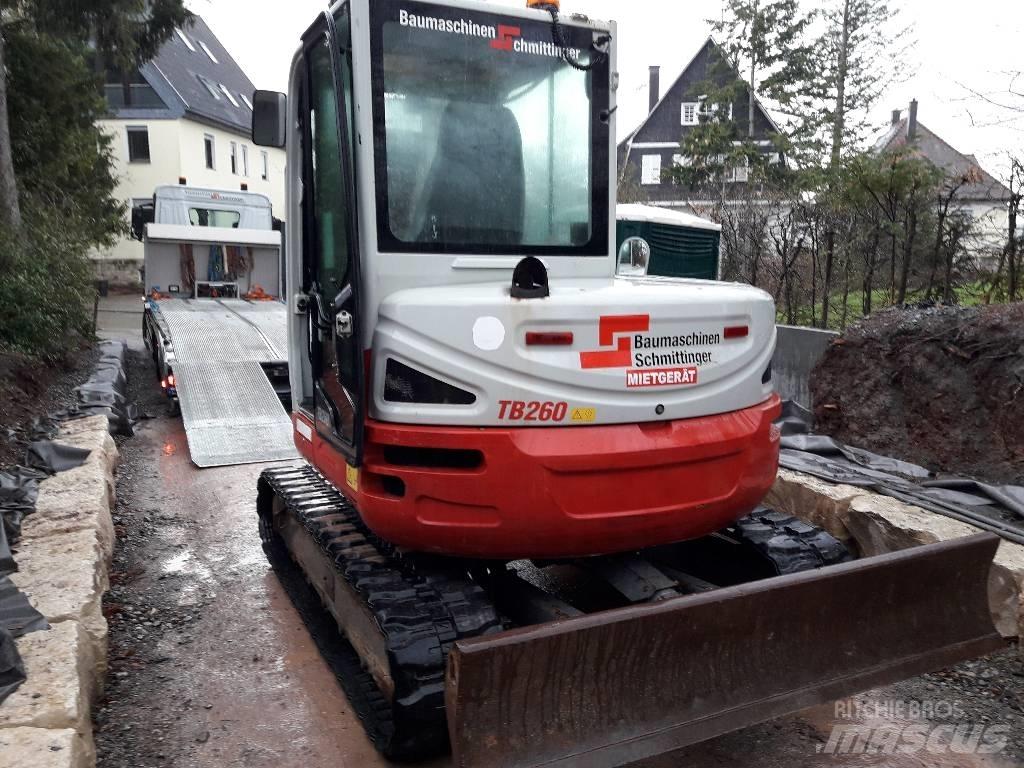 Takeuchi TB260 Mini pelle < 7t