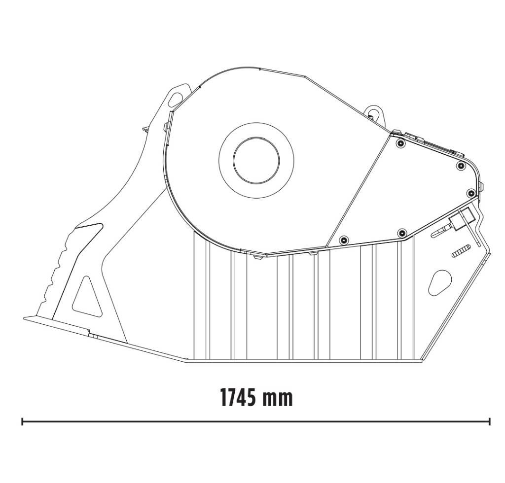 MB Crusher BF60.1 S4 Concasseur de Travaux Publics