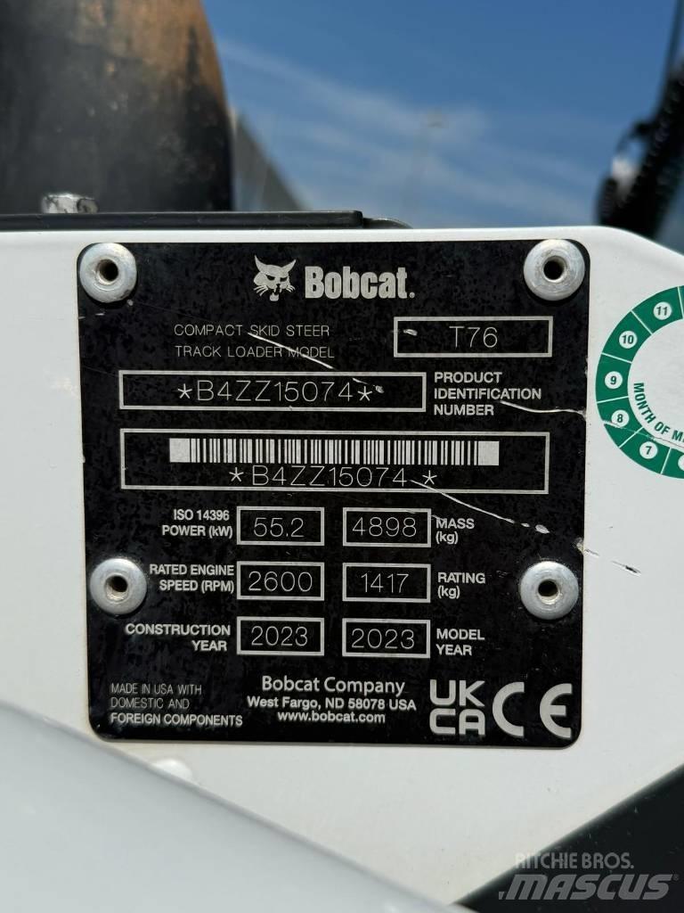 Bobcat T 76 Chargeuse sur chenilles