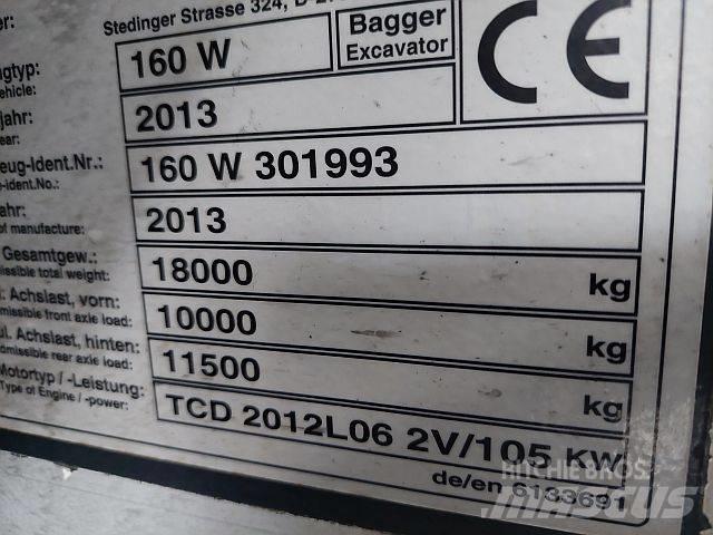 Atlas 160 W Pelle sur pneus