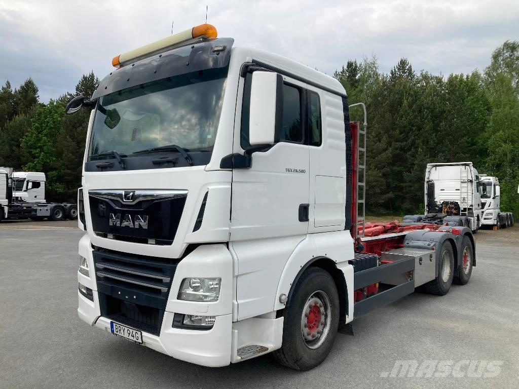 MAN TGX 26.500 6X2 Camion ampliroll