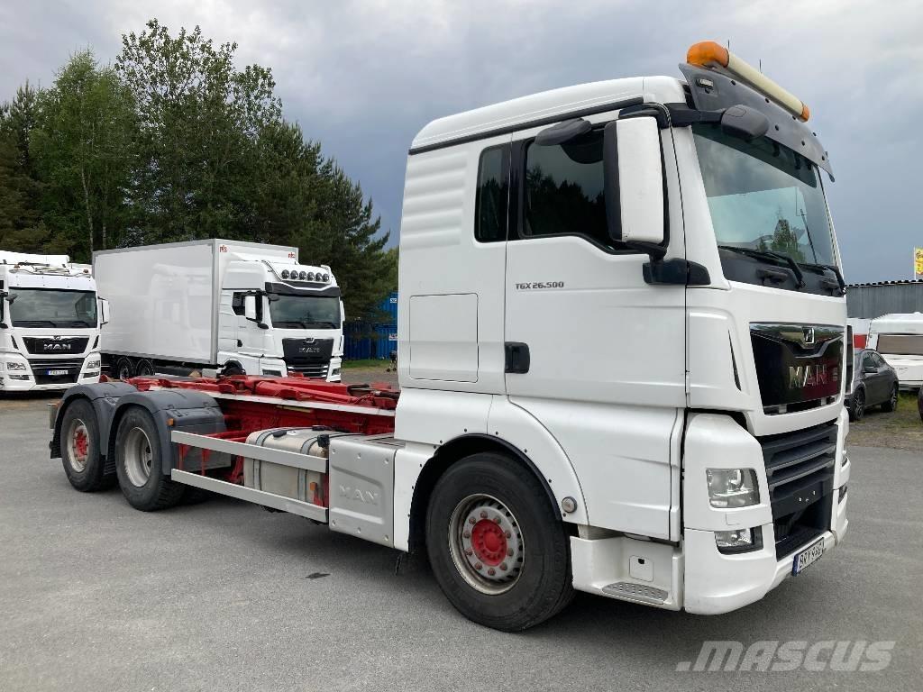 MAN TGX 26.500 6X2 Camion ampliroll