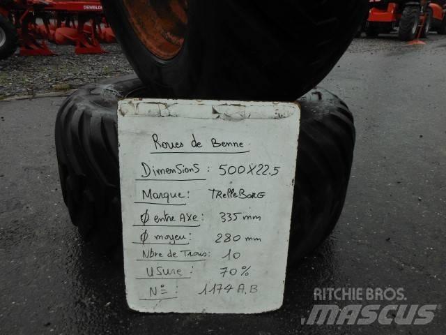 Trelleborg 500/22.5 Pneus, roues et jantes