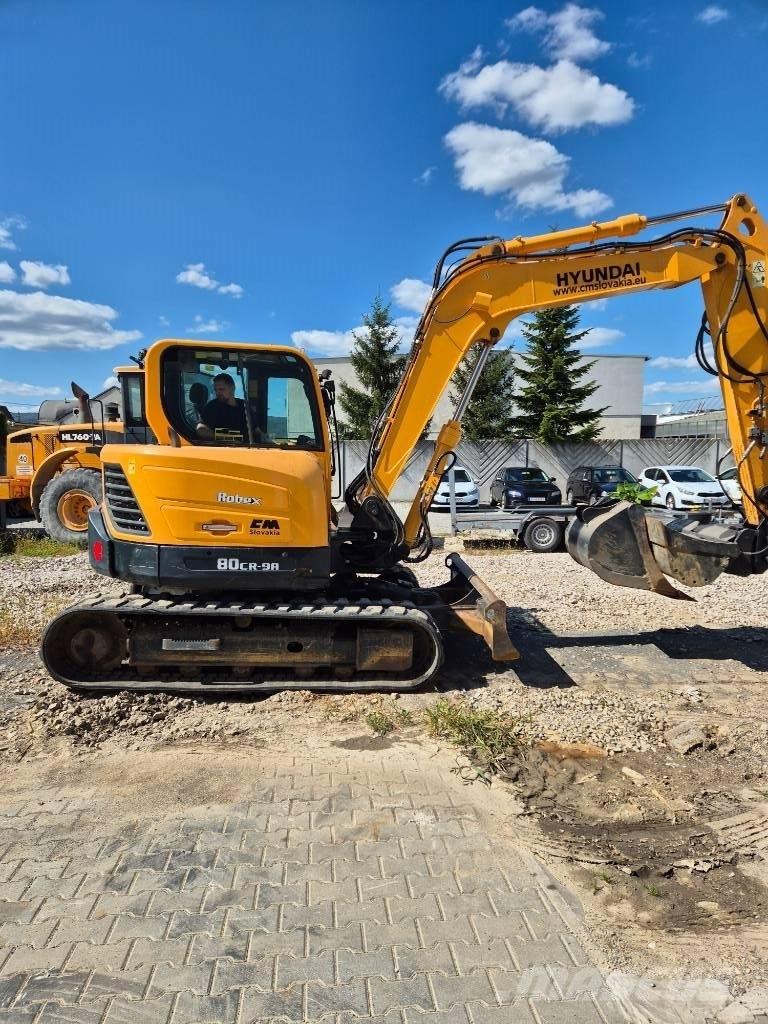 Hyundai R 80 CR-9A Mini pelle 7t-12t