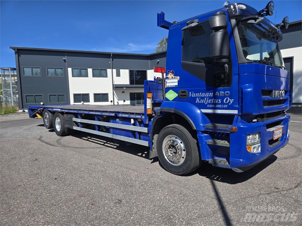 Iveco Stralis 26.420 Camion plateau