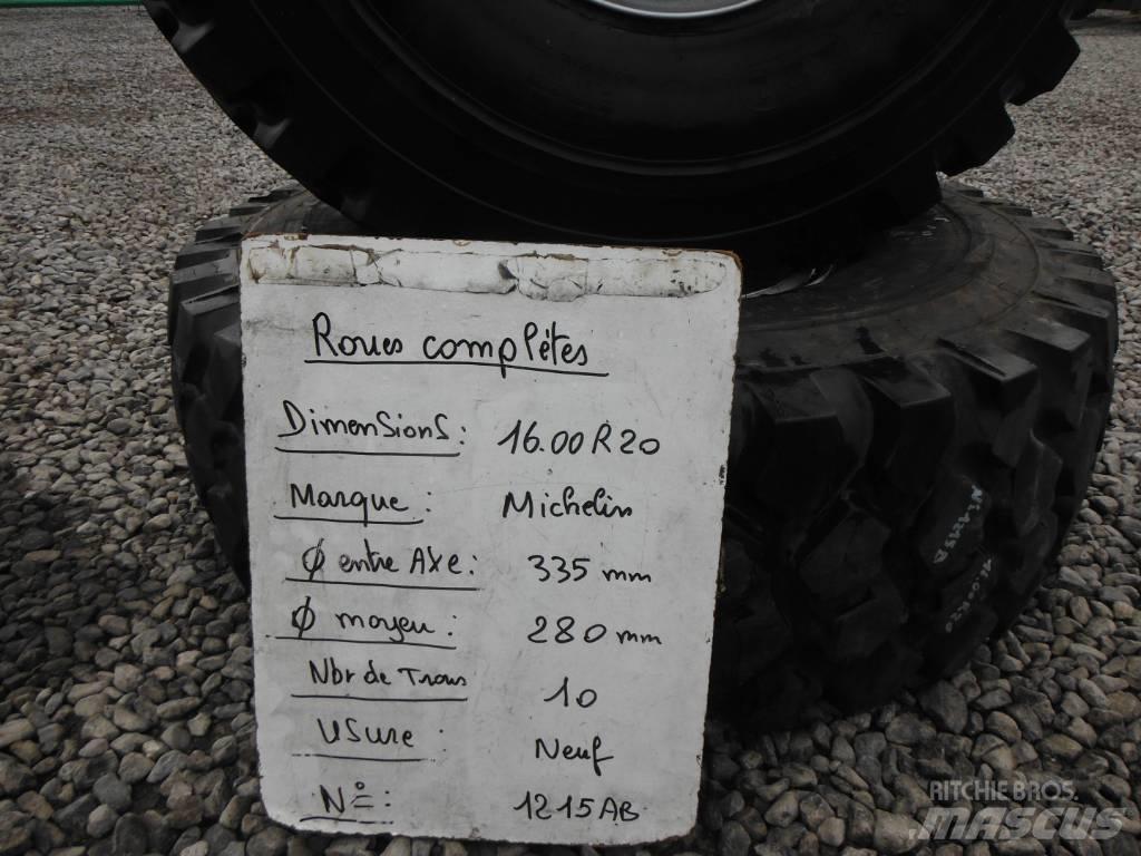 Michelin 16.00R20 Pneus, roues et jantes