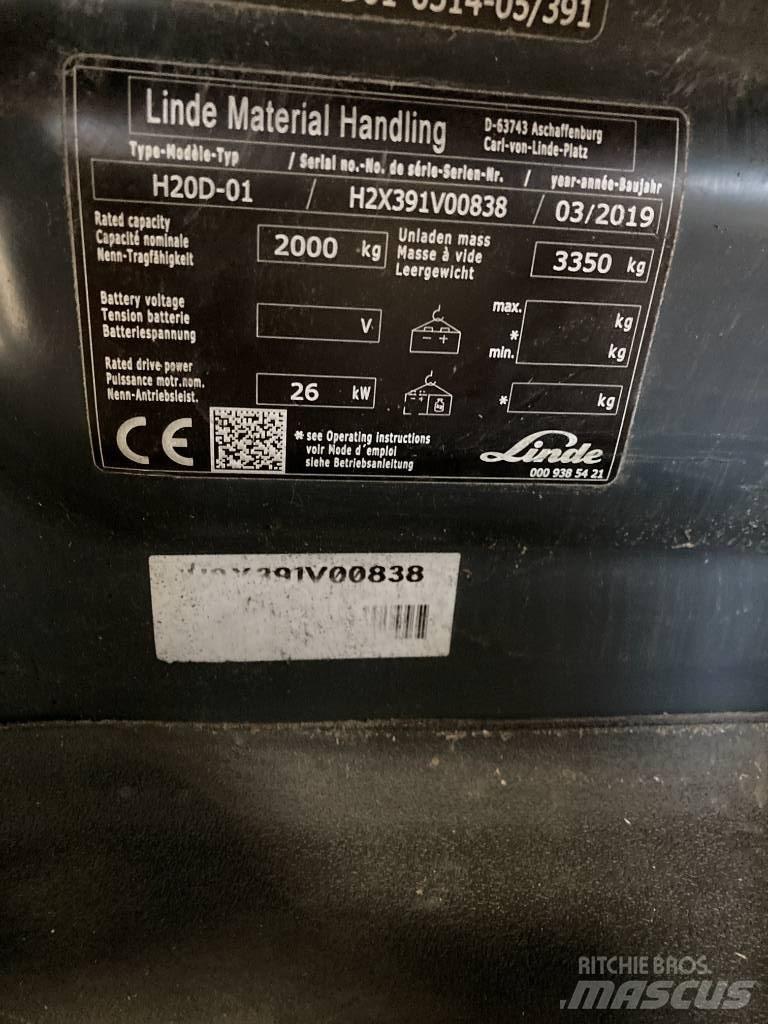 Linde H20D/391 Chariots diesel
