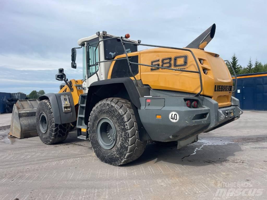 Liebherr L580Xpower Chargeuse sur pneus