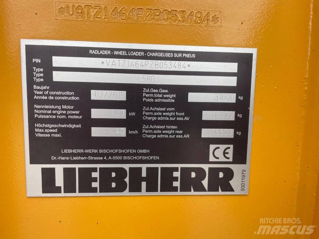 Liebherr L580Xpower Chargeuse sur pneus
