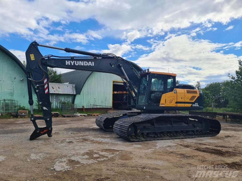 Hyundai HX210AL Pelle sur chenilles