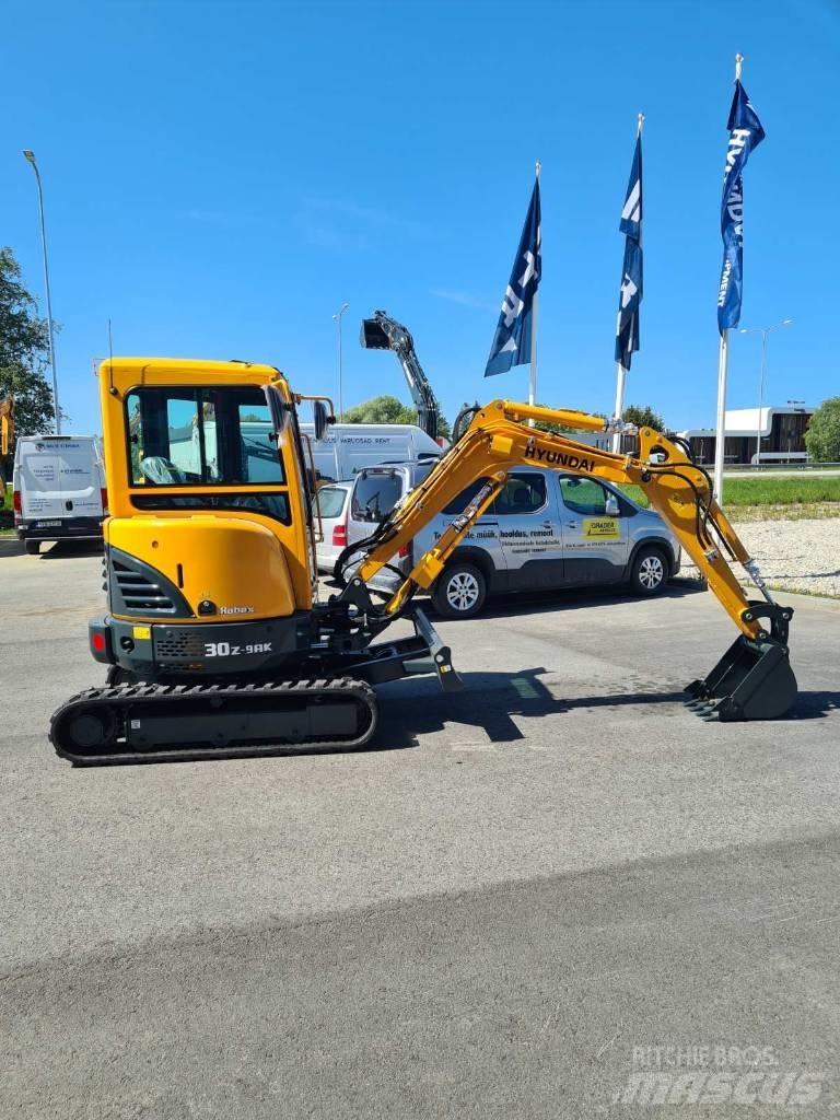 Hyundai R30Z-9AK Mini pelle < 7t