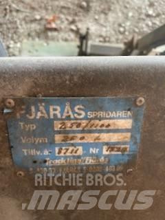 Fjärås 250/1100 Sableuse et saleuse