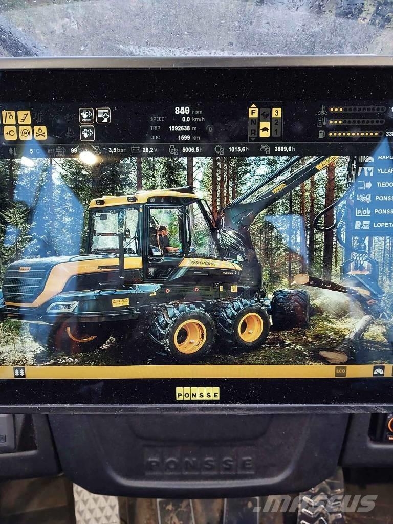 Ponsse Ergo 8W Abatteuse