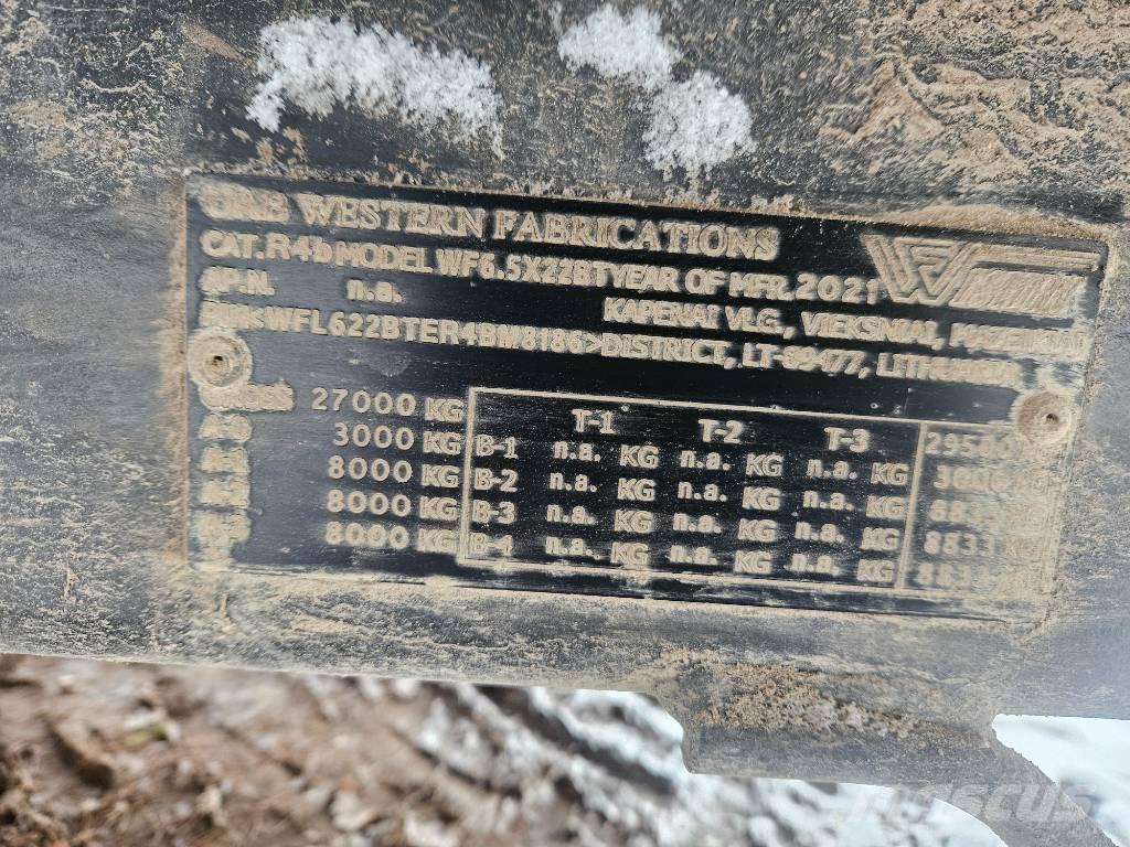 Western WF6,5x22BT Remorque surbaissée