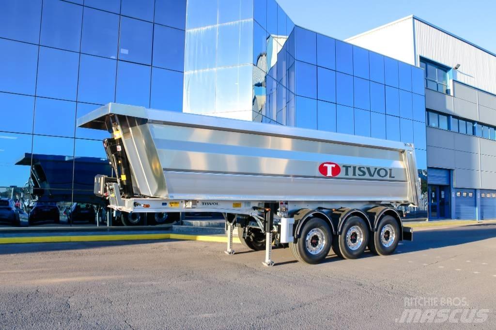  Tisvol 26,8m3 EVR Remorque benne