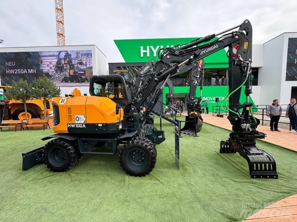 Hyundai HW 100 A Pelle sur pneus