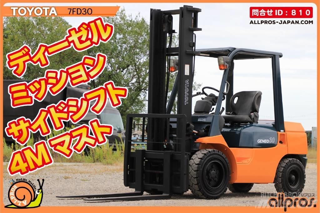 Toyota 7 FD 30 Chariots diesel