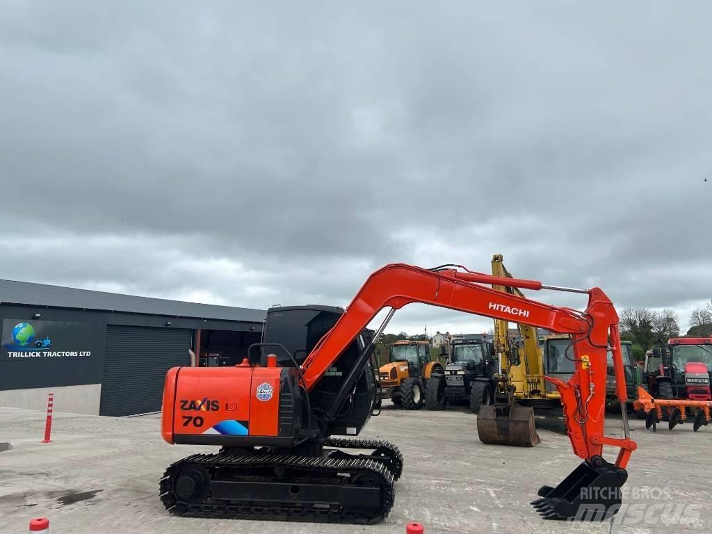 Hitachi Zaxis 70 Mini pelle 7t-12t