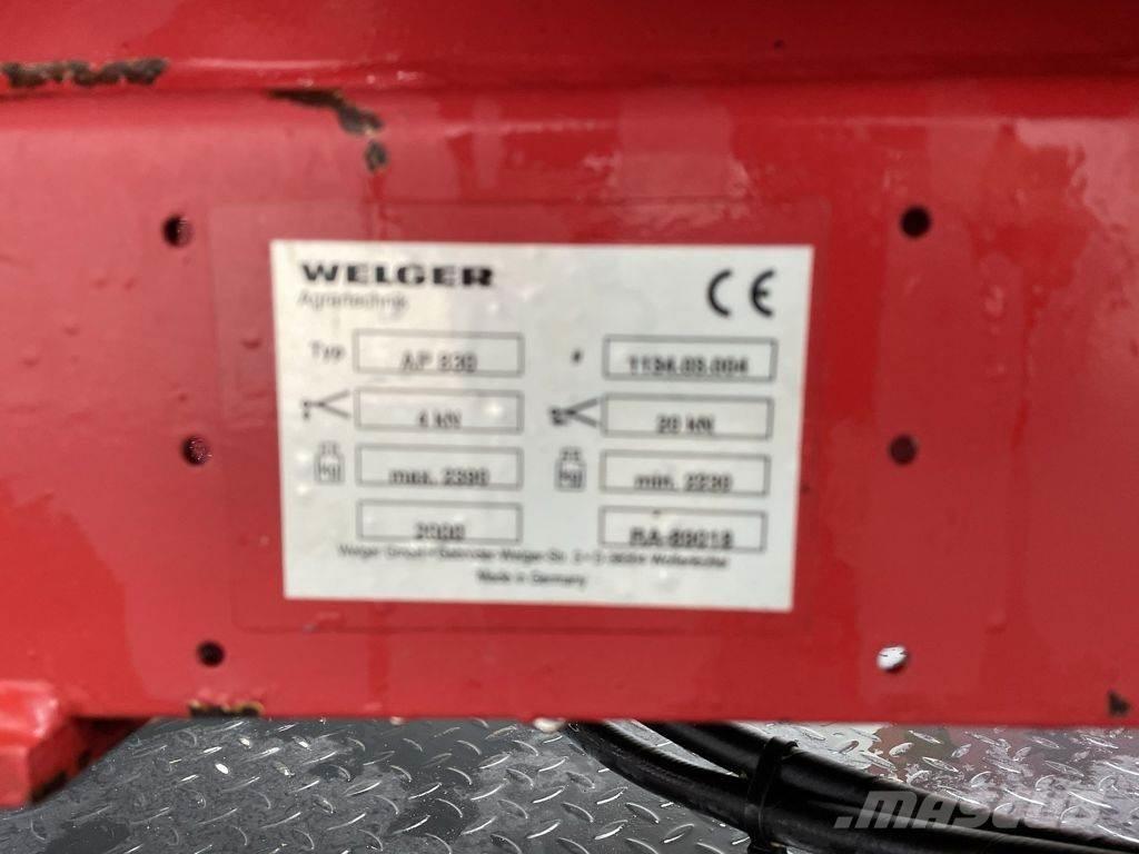 Welger AP 830 Presse cubique