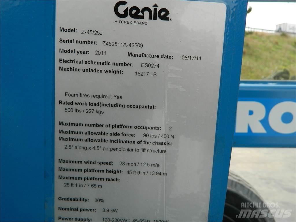 Genie Z45 25JDC Nacelles articulées