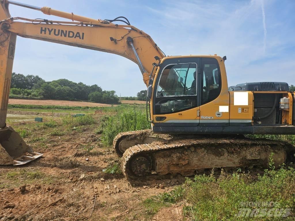Hyundai Robex 220 LC Pelle sur chenilles