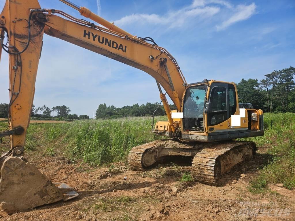 Hyundai Robex 220 LC Pelle sur chenilles