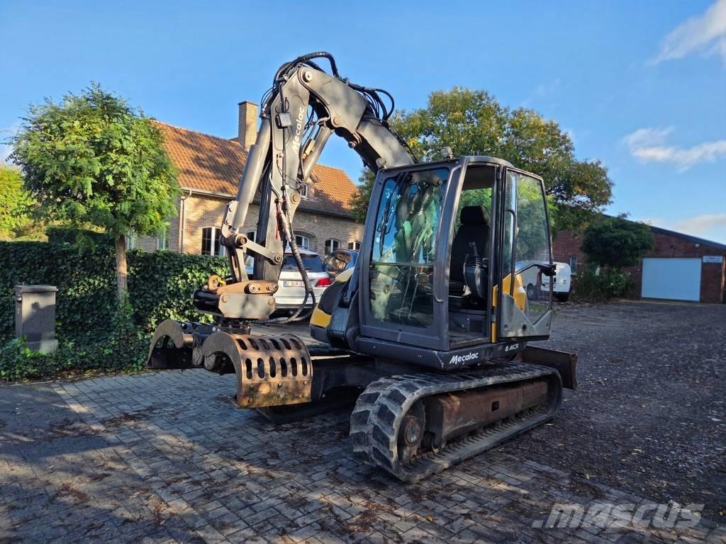 Mecalac 8 MCR Mini pelle 7t-12t