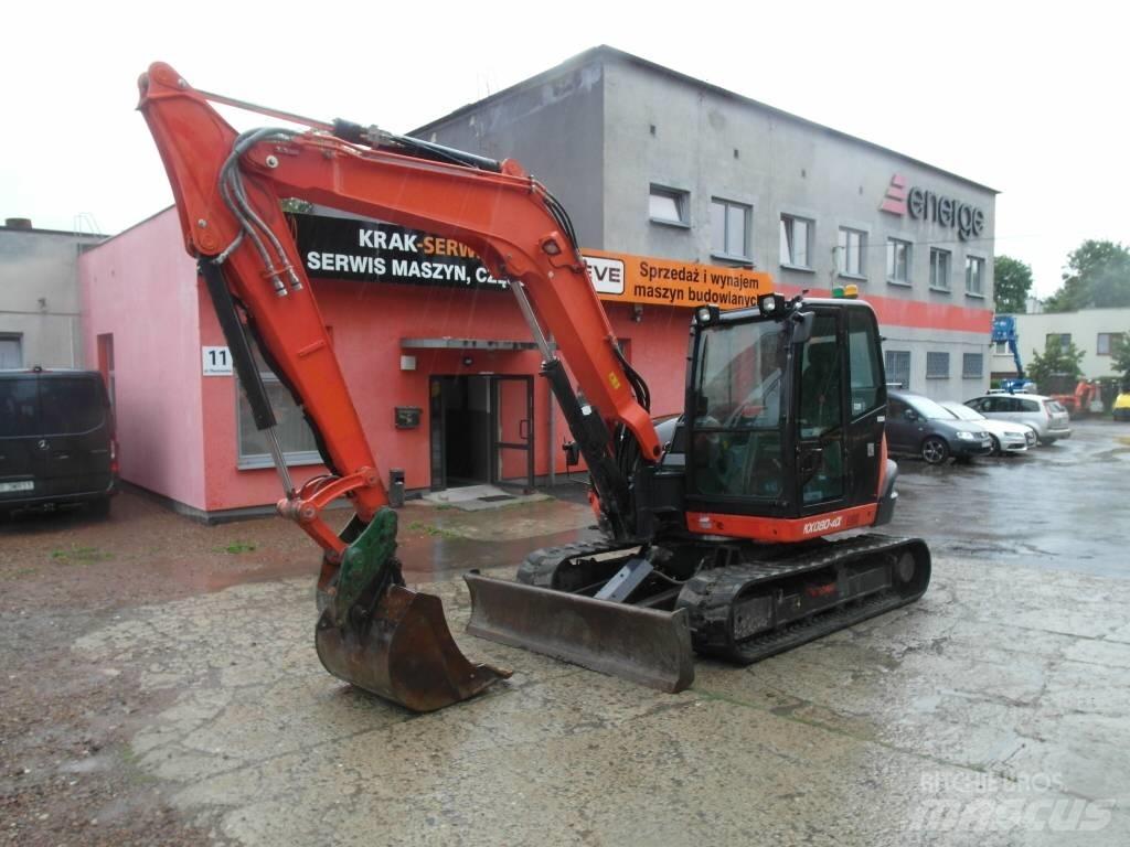 Kubota KX 080-4 Mini pelle 7t-12t