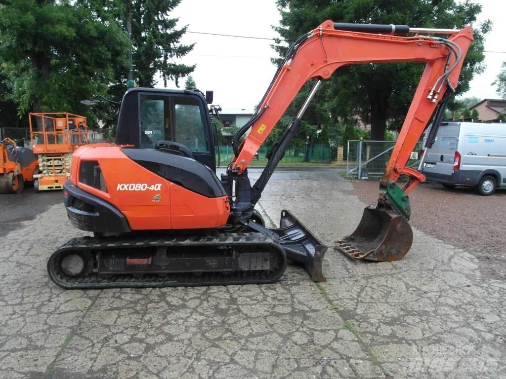 Kubota KX 080-4 Mini pelle 7t-12t