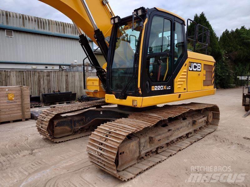 JCB 220 XL 4F Pelle sur chenilles