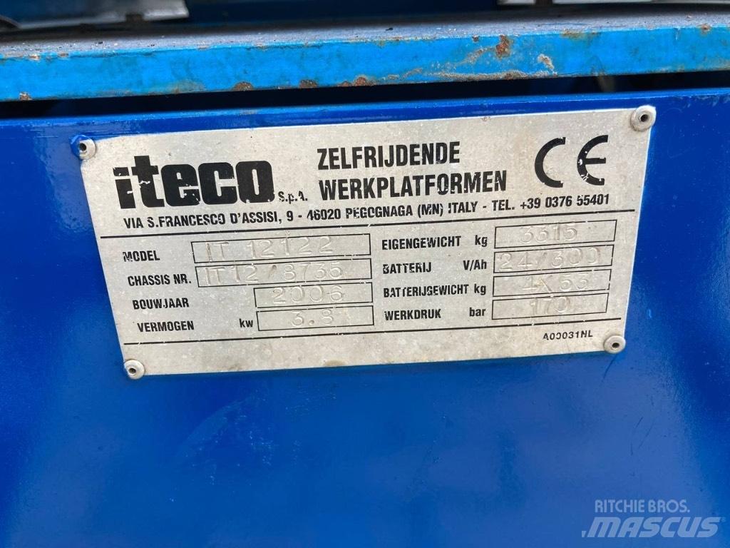 Iteco IT 12122 Nacelle ciseaux