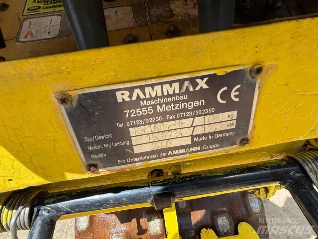 Ammann Rammax Compacteur de sol