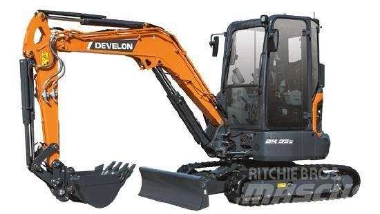 Doosan DX35Z-7 Mini pelle < 7t