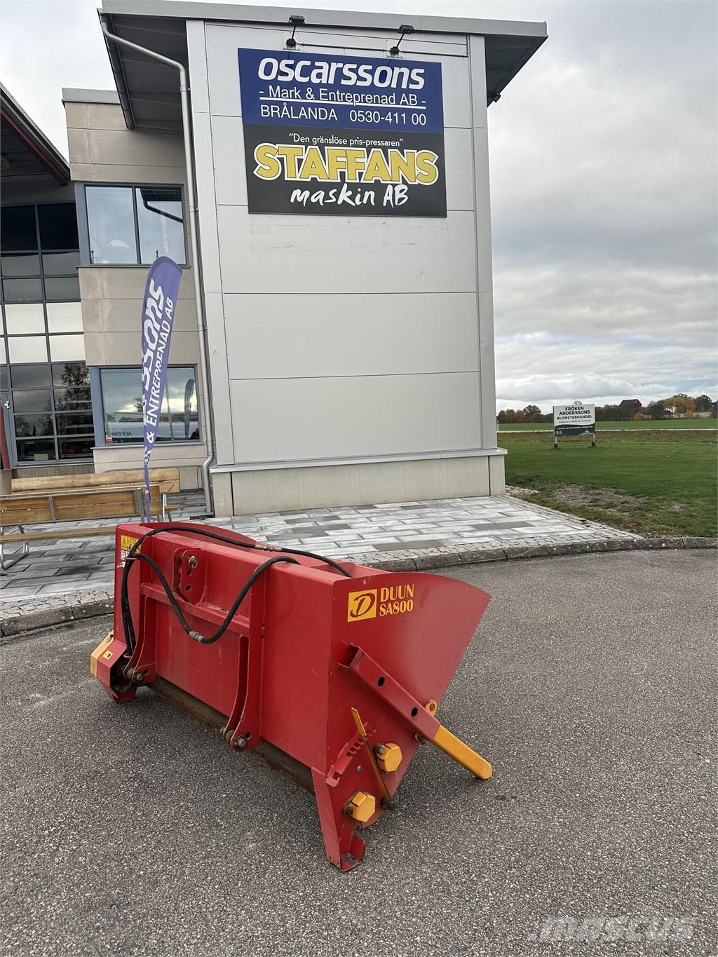 Duun SA 800 Sableuse et saleuse