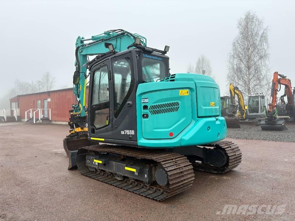 Kobelco SK75SR-7 Mini pelle 7t-12t