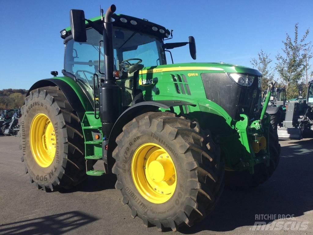 John Deere 6195R Tracteur