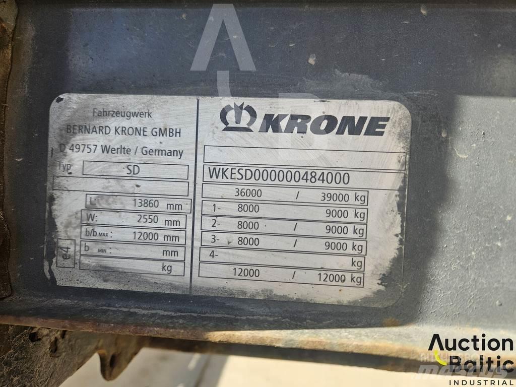 Krone SD Semi remorque à rideaux coulissants (PLSC)