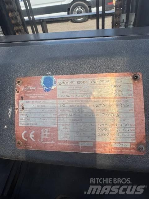 Doosan D 90 S-5 Chariots diesel