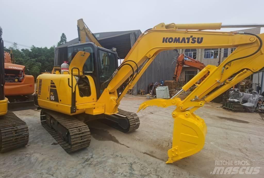 Komatsu PC 56-7 Mini pelle < 7t