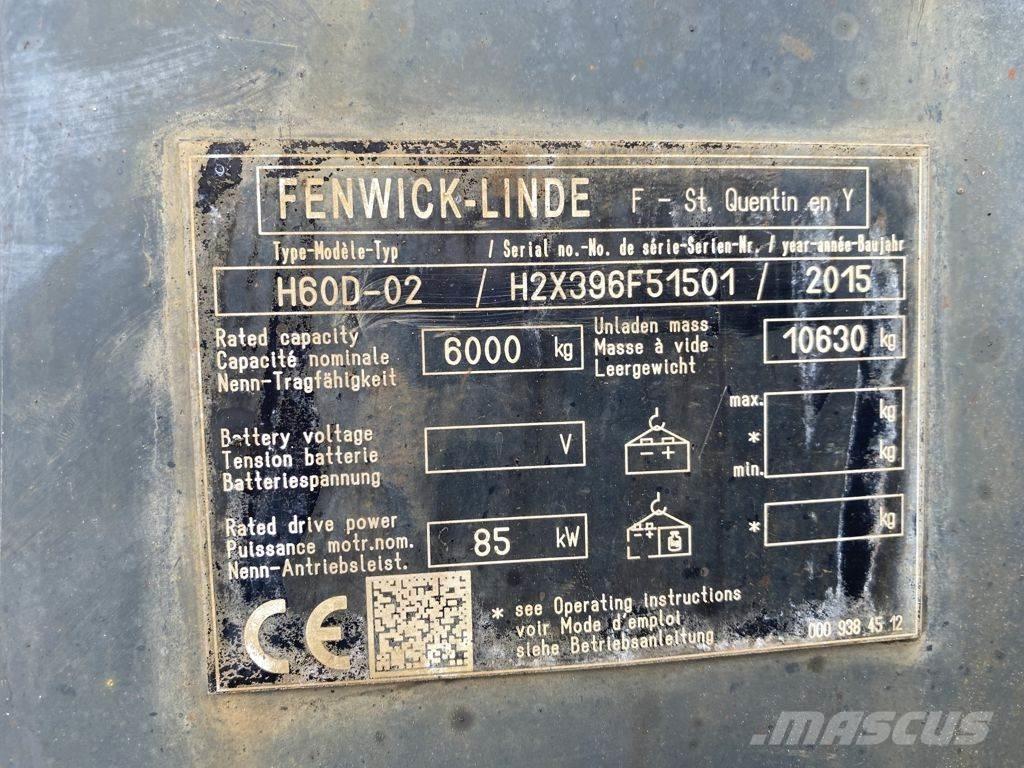 Linde H60D-02 Chariots diesel
