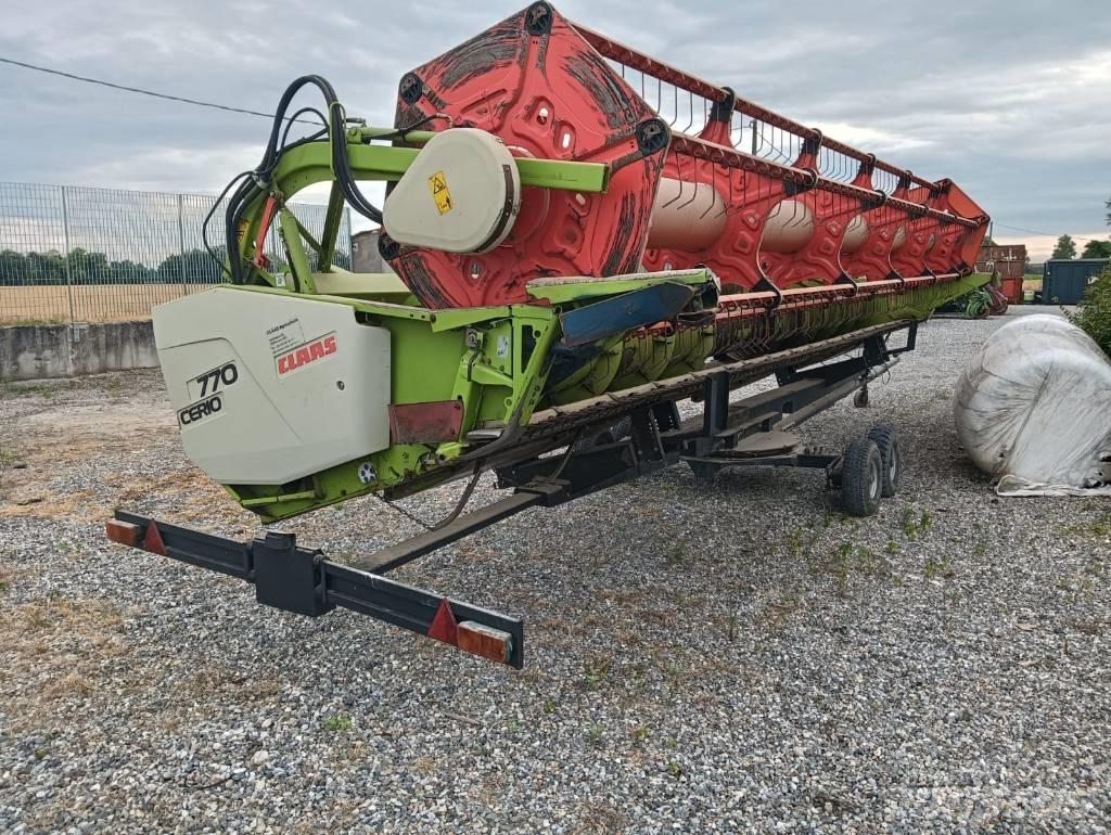 CLAAS CERIO 770 Barre de coupe pour moissonneuse batteuse