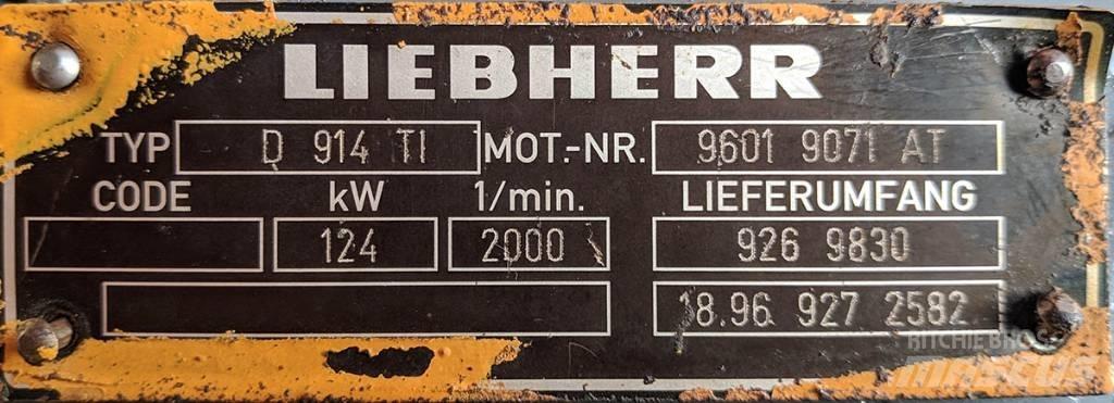 Liebherr D 914 TI Moteur