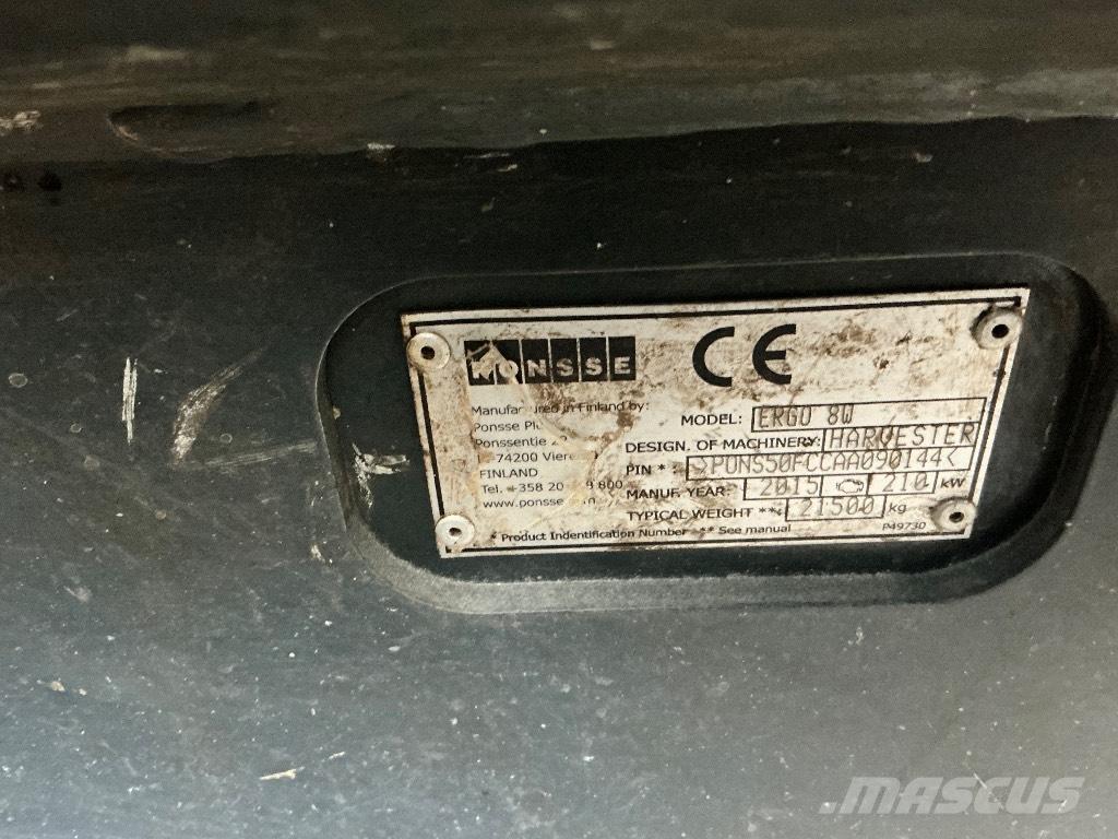 Ponsse ERGO 8W Abatteuse