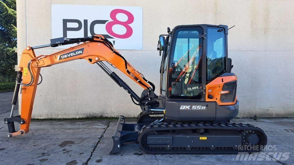 Develon DX 55 R-7 Mini pelle < 7t