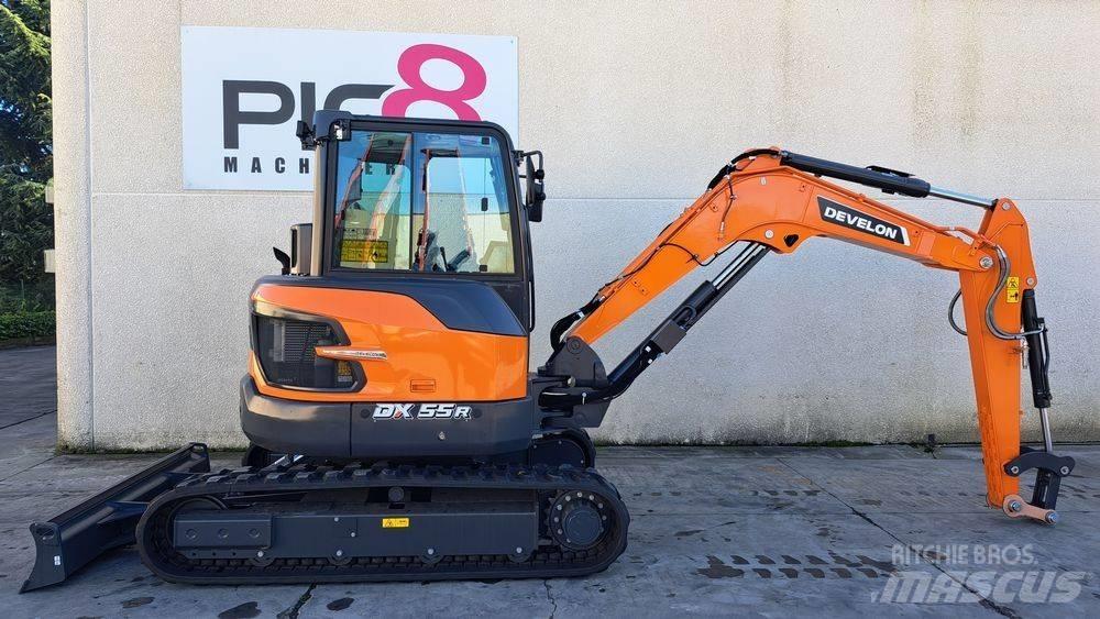 Develon DX 55 R-7 Mini pelle < 7t