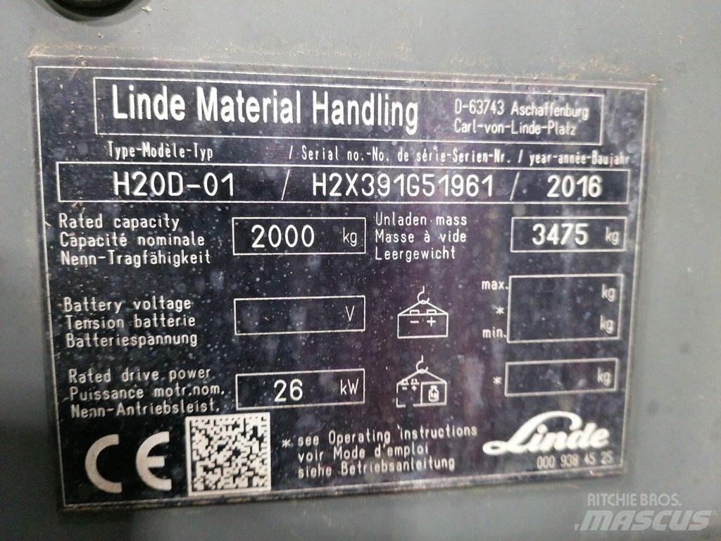 Linde H20D-01 Chariots diesel