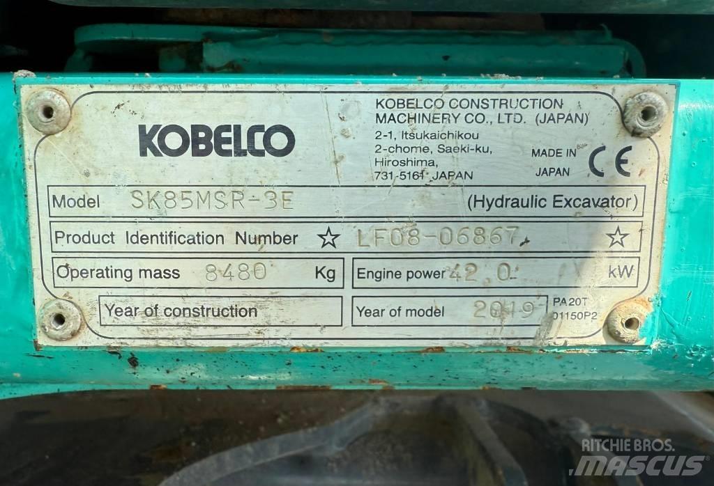 Kobelco SK 85 MSR-3 Mini pelle 7t-12t