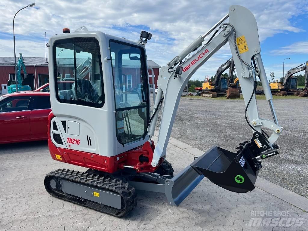 Takeuchi TB216 Mini pelle < 7t